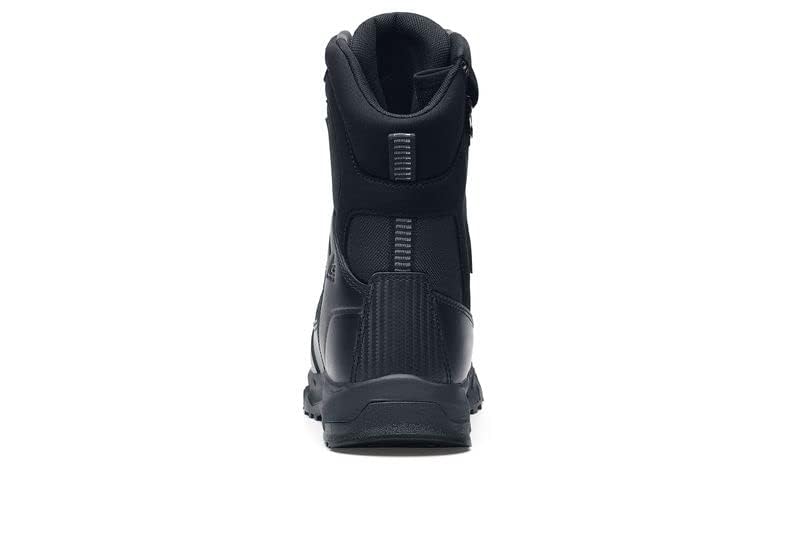 Image of ACE Unisex Slip-Resistant Nano-Composite Toe Work Boots - Comfortable, Waterproof, Non-Slip Safety Boots for Men & Women - Defense 8 inch