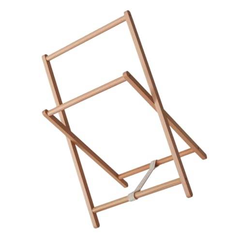 Ciieeo Wooden Clothing Storage Floor Stand Hangers Room Organizer Home Storage