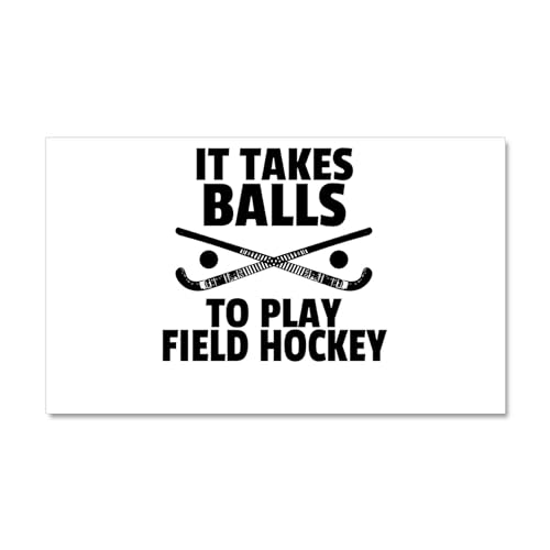 CafePress Field Hockey Gift It Takes Ball Car Magnet 20 X 12 Car Magnet, 20
