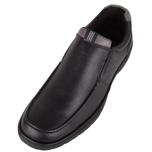 Zapato casual de piel sintética con refuerzo doble Absolute Footwear