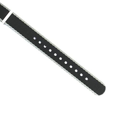 Image of WAMD Seat Belt NATO Watch Straps /Bands - 18mm,20mm,22mm and 24mm Nylon Watch Straps for Watches - Multicolour Options