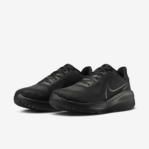 Image of Men's Nike Vomero 17 in Black /Volt-LT Smoke Grey-White