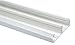 Panduit T702BWH10 Twin-70 Raceway Base, PVC