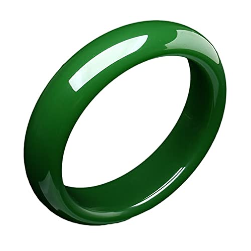 Jade de graisse de mouton : bracelet femme d'exception en jade vert véritable