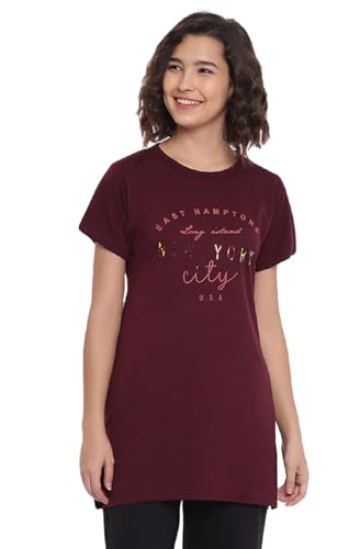 Image of Duchess Regular Fit Women Stylish Long Top | Tshirt for Women