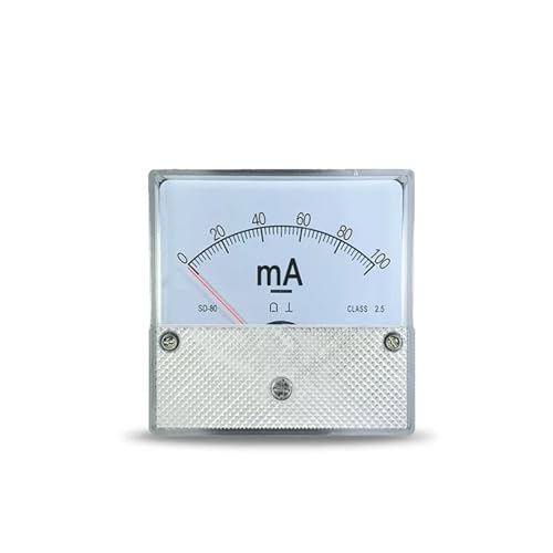 Evite sobrecargas con el SD80 DC Milliamímetro analógico de 20mA para diagnosticar fallos
