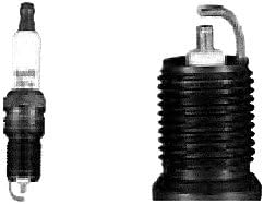 SplitFire SF524E Copper Core Resistor Spark Plug, Pack of 1