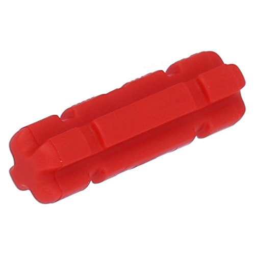 100 Stück LEGO TECHNIC 'Achse 2L' in Rot.