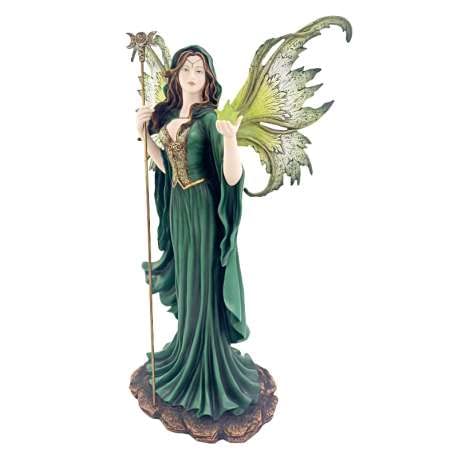 Statuette fée gardienne de 62cm pour instaurer sérénité et harmonie chez soi
