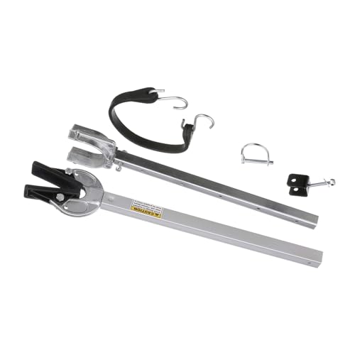 Support de fixation réglable pour moteur de bateau et support de traverse arrière pour barque