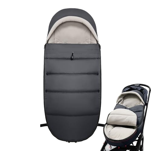 de Abrigo para Cochecito,Impermeable Resistente Al Viento Ajustable Suave Saco De Invierno - Saco De Cochecito para Tiempo Frío | para Exterior Desplazamientos Compras y Caminar a Casa