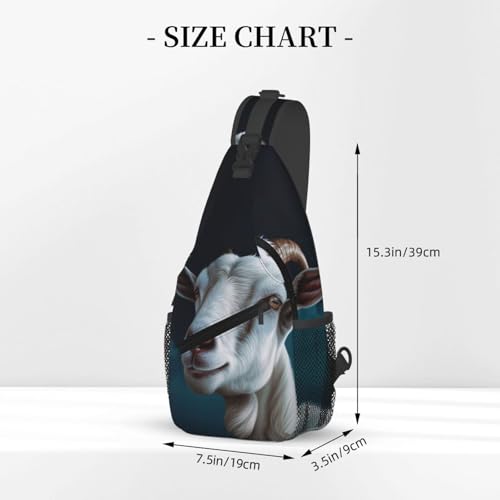 Mochila tipo sling negra para transporte al aire libre miniatura 2