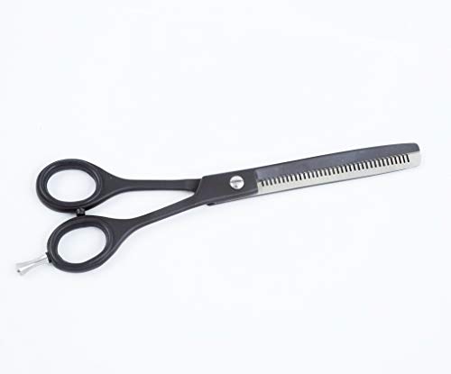 Professional Hairdressing Hair Thinning Scissor Barber Hairdresser Beautician Hair Salon Scissors (Black Thinning 6.5)