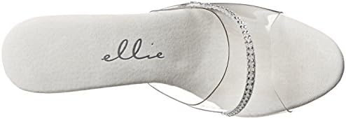 Ellie Shoes Women's M-Jesse, Clear, 10 M US | Image 4