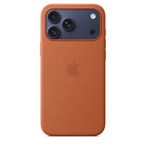 Image of Apple iPhone 17 Pro Max Silicone Case with MagSafe - Terra Cotta ​​​​​​​