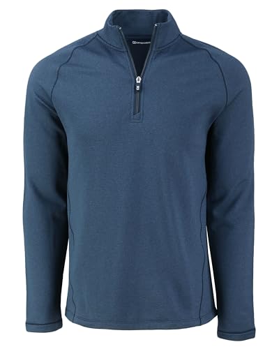 Cutter & Buck Peshastin Eco Fleece Recycled Mens Half Zip Pullover