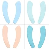 TIDYTIDE Bathroom Warmer Toilet Seat Cover Pads Washable and Reusable Cushion for Winter 4 Pack…
