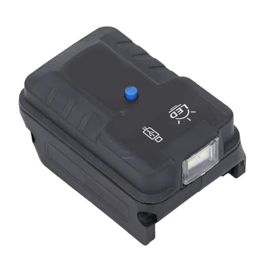 Led Work Light Double USB Cordless for Repair Outdoor Tools Emergency, Converter Lithium Ion Battery for Outside, Strobe Lights