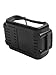 Black Silicone Battery Case for 20V 4.0 5.0 Lithium Ion Power Tool Battery, Protective Cover with for Durable Shockproof Design, 1 Pack