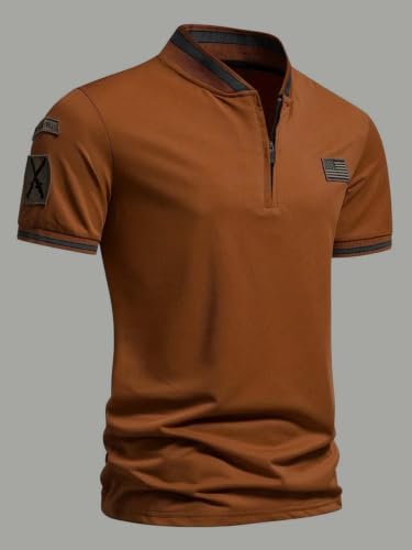Image of Lymio Polo T Shirt for Men || T Shirt for Man || Collar T Shirt Style Men (Packs Also Available) (Polo-51-54)