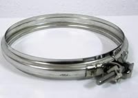 Schlauchschelle aus Edelstahl (Ø 180 mm)