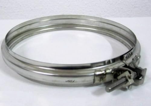 Schlauchschelle aus Edelstahl (Ø 180 mm)