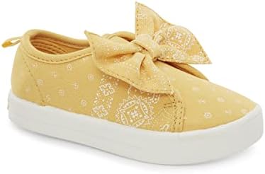OshKosh B'Gosh Girls Dahlia Slip On Shoe, Yellow, 12 Little Kid