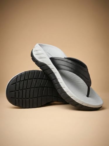 Image of Big Fox Men's Alphabounce-10 Comfortable | Ultra-Light | Bounce Back Technology | Water-resistant Slippers for Men