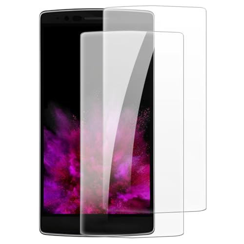 Shantime [2 Pack Tempered Glass Screen Protector Compatible with LG G Flex 2 (5.5 Inch), HD Clear Anti-Scratch Bubble-Free Case Friendly