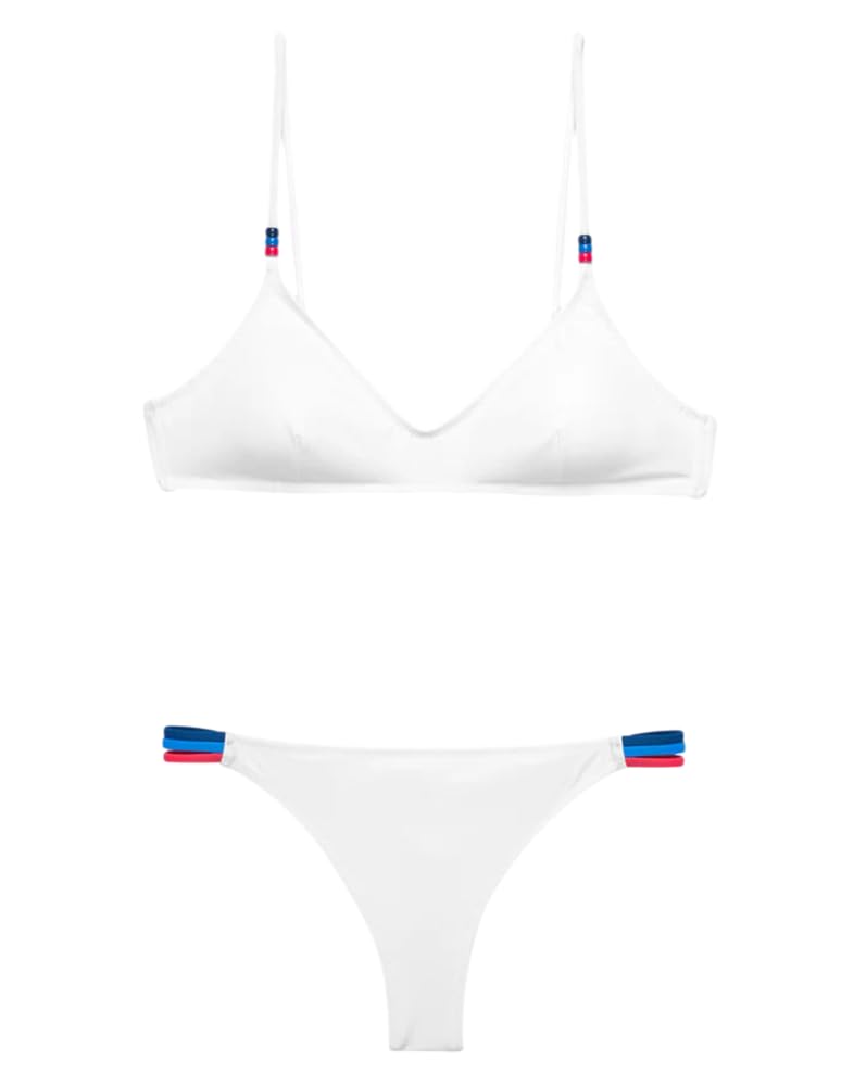 SUNDEK Lauderdale Damskie bikini z braletką i majtkami brazylijskimi