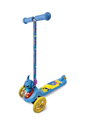 Mondo Toys - Stitch Disney 3D Scooter Patinete Baby 3 Ruedas para niños a Partir de 2 años - 28804