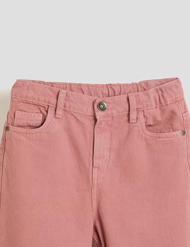 Image of Amazon Brand - Symbol Girls Cotton Wide Leg Fit Jeans | Casual Denim | Age 6-14 Years