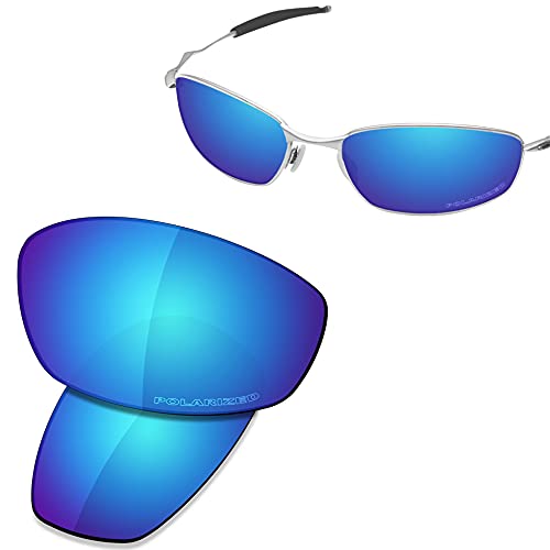 Image of SAUCER Premium Replacement Lenses & Rubber Kits for Oakley Whisker OO4141 | UV400 Protection, Anti-Scratch, Precise Fit