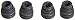 Raybestos H16151 Professional Grade Disc Brake Caliper Rubber Bushing Kit