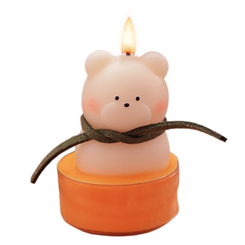 Gacqpli Velas de Tea para Navidad,Velitas de de Soja Artesanales para Fiestas - Ambientadores Navideños Para Hogar Fiestas Y Celebraciónes Con Decoraciones