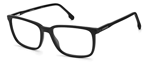 Image of Carrera Men's 254 Rectangular Prescription Eyewear Frames, Matte Black, 56mm, 18mm
