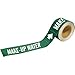 Brady 73907, Self-Adhesive Pipe Marker: Make-Up Water (Pack of 5 pcs)