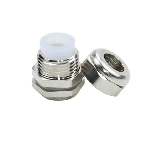 Presse-étoupe en laiton métallique nickelé M10 durable