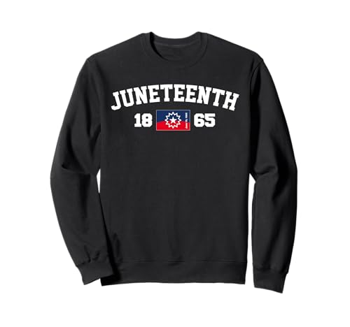 Juneteenth 1865 American Flag Juneteenth Sudadera