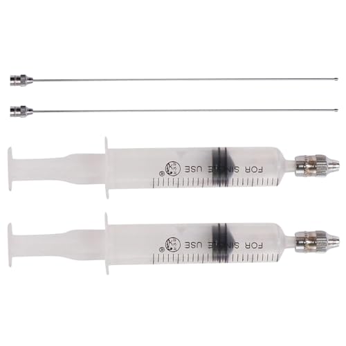 5mlプラスチックディスポーザブル注射針 ステンレス鋼 羊授精銃 羊授精針 羊人工授精装置 給餌用シリンジ 2セット