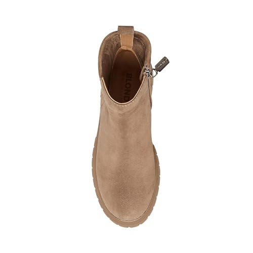 Blondo Women's Prestly Waterproof Fashion Boot, Dark Taupe Suede, 9.5 by Blondo - Image 2