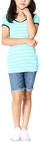 Image of ToBeInStyle Girls' Assorted Cotton Knit Tees & Camis Tanks Tops - Ages 6 to 12
