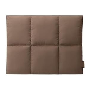 Comfyable – Funda acolchada para laptop de 13 pulgadas y 14 pulgadas, funda de transporte, funda de almohada compatible con MacBook Air M4 2025 M3 M2 M1, MacBook Pro M4 Pro/Max, marrón moca