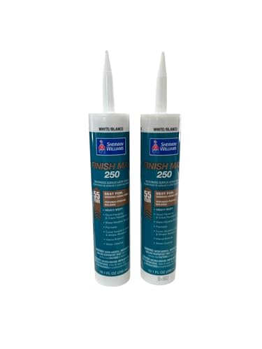 Sherwin Williams Caulk Finish Max 250 White 10 oz (2-Pack) miniatura 1