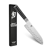 Shun Classic 7” Hollow-Ground Santoku All-Purpose Kitchen Knife