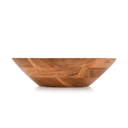 Samhita Acacia Wood Serving Bowl, Fruit Bowl, Friendly and Perfect