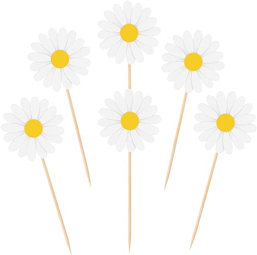 Confetti! C-CCT-DAISY-24PC Cupcake Toppers cover