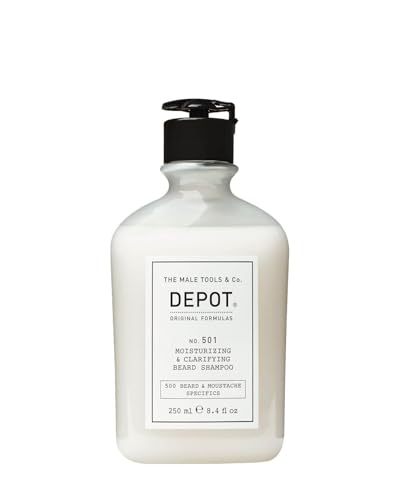 DEPOT - No.501 Moisturizing Clarifying Beard Shampoo 250ml