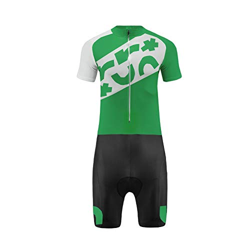 Uglyfrog Skinsuit Maillot Ciclismo Uomini Traspirante Autunno/Estate A Maniche Corta Ciclismo Body con Pantaloncini Bici da Strada Abbigliamento Triathlon LTFX01F