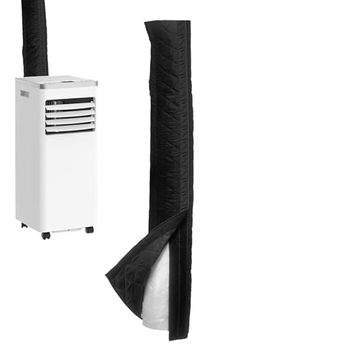 Aislamiento Manguera AC Portátil - Compatible Con Mangueras Escape Aire Acondicionado 12,7-15 Cm De Diámetro,Envoltura Aislante Tubo AC Portátil | Para Hogar Apartamento Salón